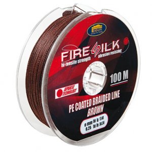 Fire Silk PE Coated Braided Line