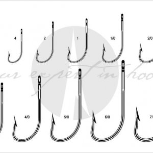 VMC 8255 Stainless Steel Single Hooks
